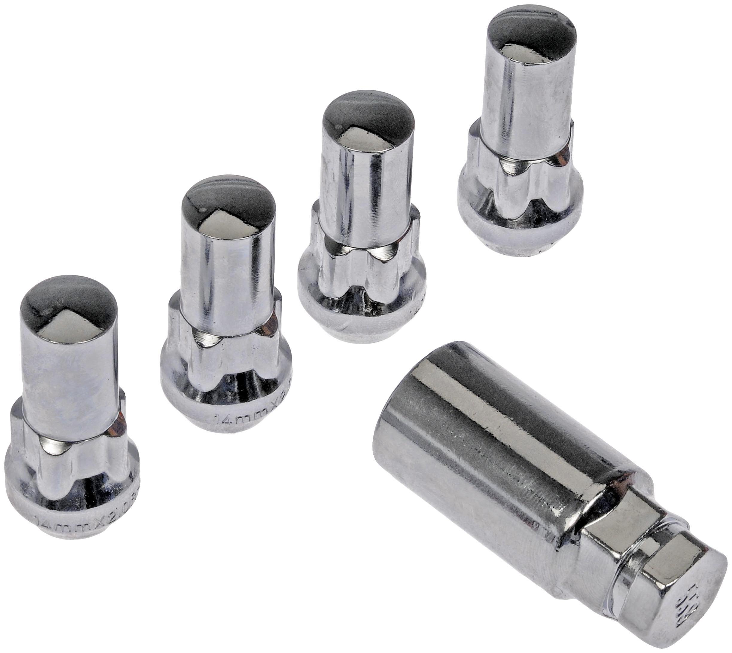 Amazon.com: Dorman 711-1028 Wheel Nut Lock Chrome Acorn Nut Set